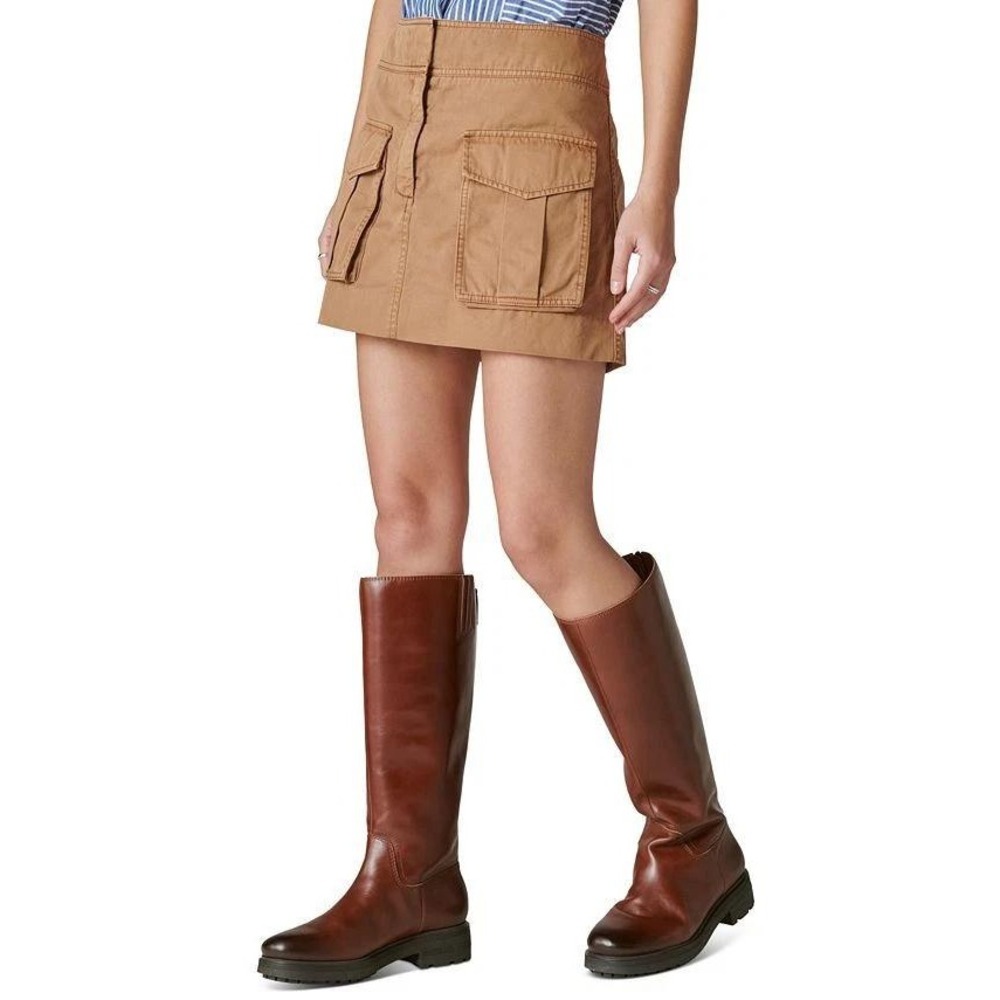 Lucky Brand Women's Clean Cargo Mini Skirt, Color Chipmunk, XXL‎ /#7224